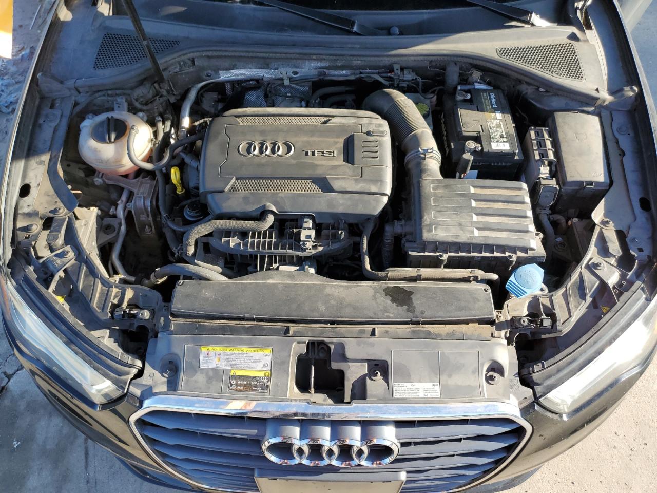 2016 Audi A3 VIN WAUA7GFF5G1010237 Copart auction photo, all over damage thumbnail 11