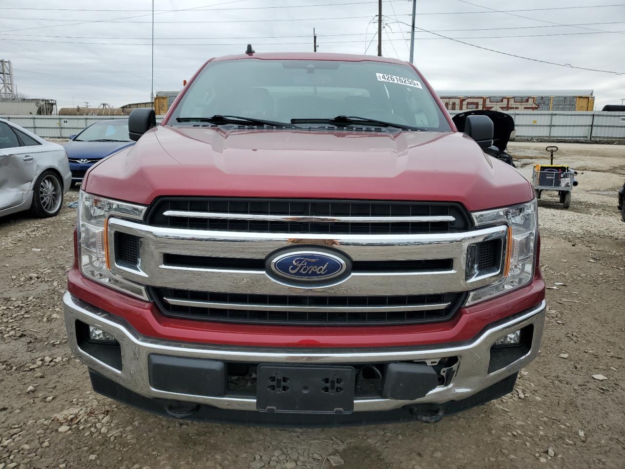 2019 Ford F-150 VIN 1FTFW1E59KFC14228 Copart auction photo, side / rear end damage thumbnail 5