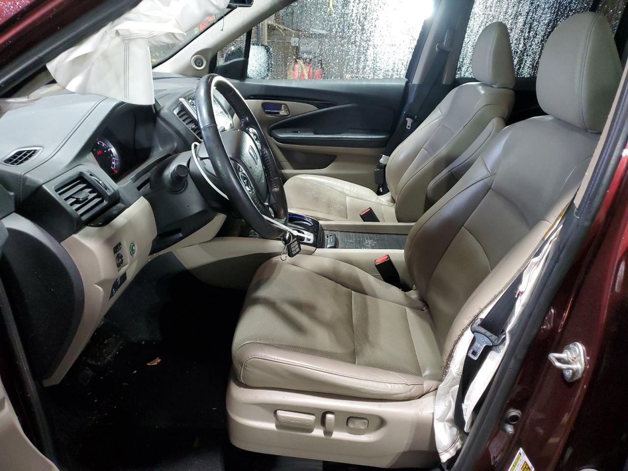 2018 Honda Ridgeline VIN 5FPYK3F71JB017256 Copart auction photo, undercarriage damage thumbnail 7