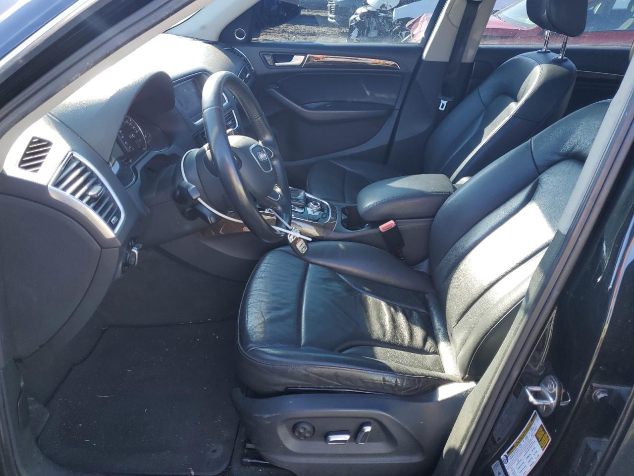 2014 Audi Q5 VIN WA1LFAFP0EA049992 Copart auction photo, front end / rear end damage thumbnail 7