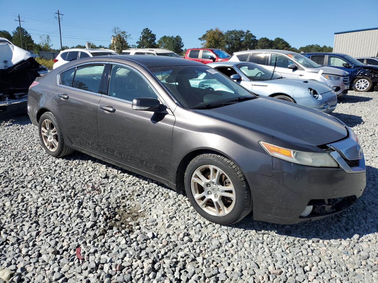 2009 Acura TL VIN 19UUA86209A005522 Copart auction photo, minor dent/scratches damage thumbnail 4