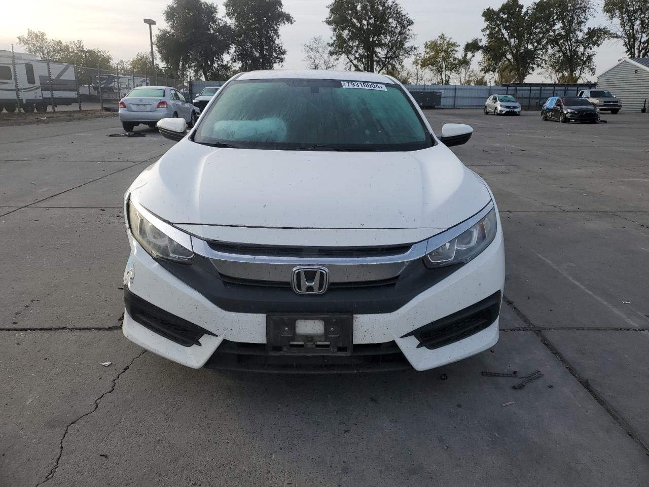 2016 Honda Civic VIN 19XFC2F57GE210063 Copart auction photo, side / front end damage thumbnail 5