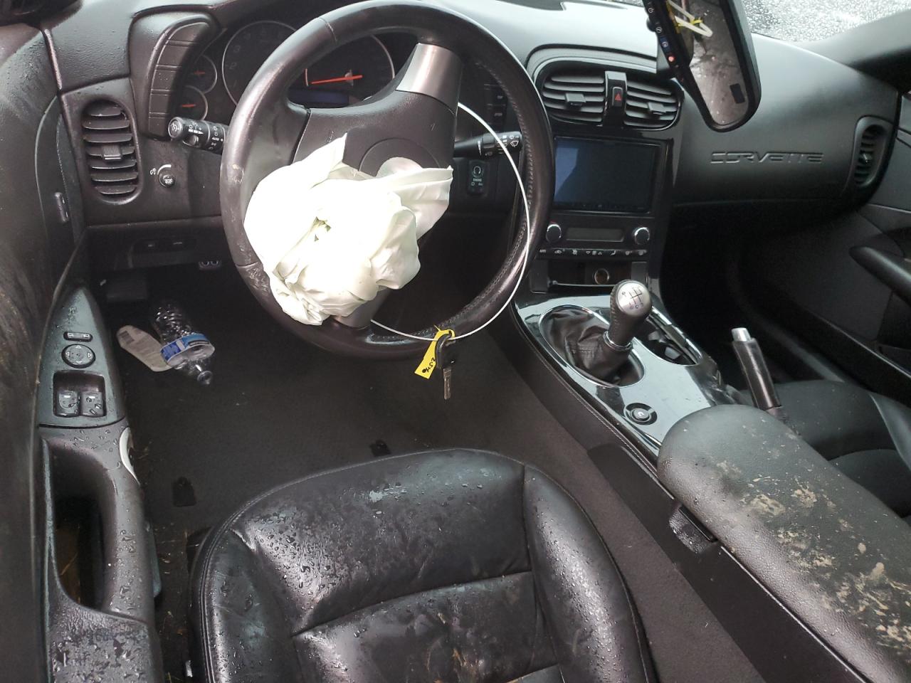 2008 Chevrolet Corvette VIN 1G1YY25W885102982 Copart auction photo, all over damage thumbnail 8