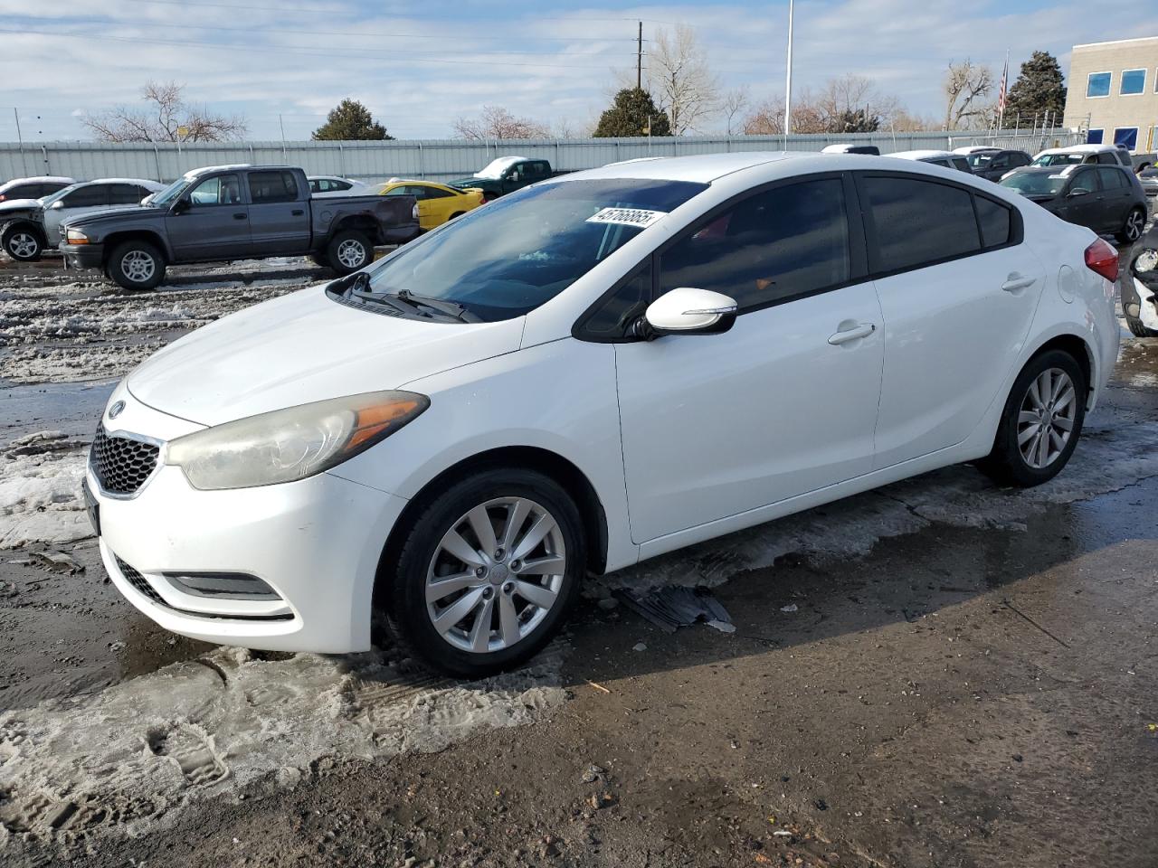 2014 KIA Forte VIN KNAFX4A69E5139180