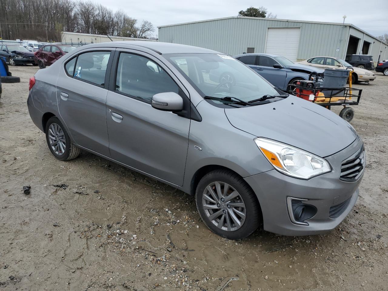 2017 Mitsubishi Mirage VIN ML32F4FJ7HH004089 Copart auction photo, minor dent/scratches damage thumbnail 4