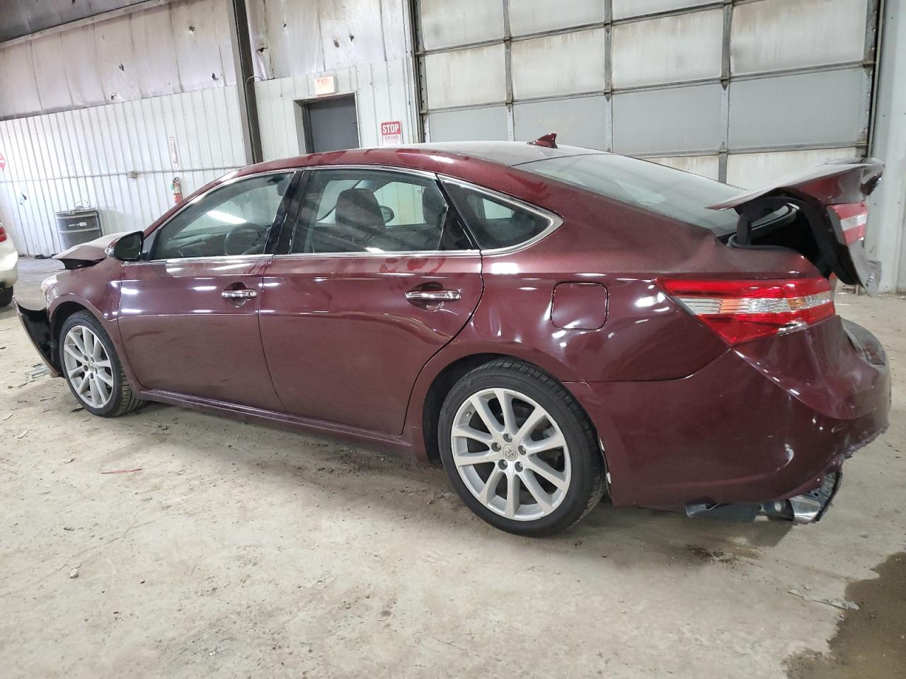 2015 Toyota Avalon VIN 4T1BK1EBXFU163819 Copart auction photo, rear end / front end damage thumbnail 2