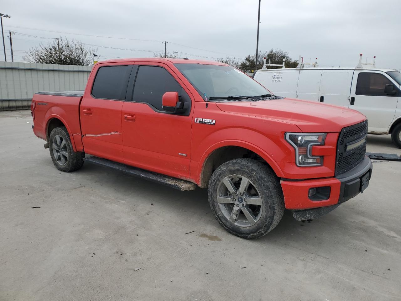 2015 Ford F-150 VIN 1FTEW1CP7FKD87839 Copart auction photo, side damage thumbnail 4