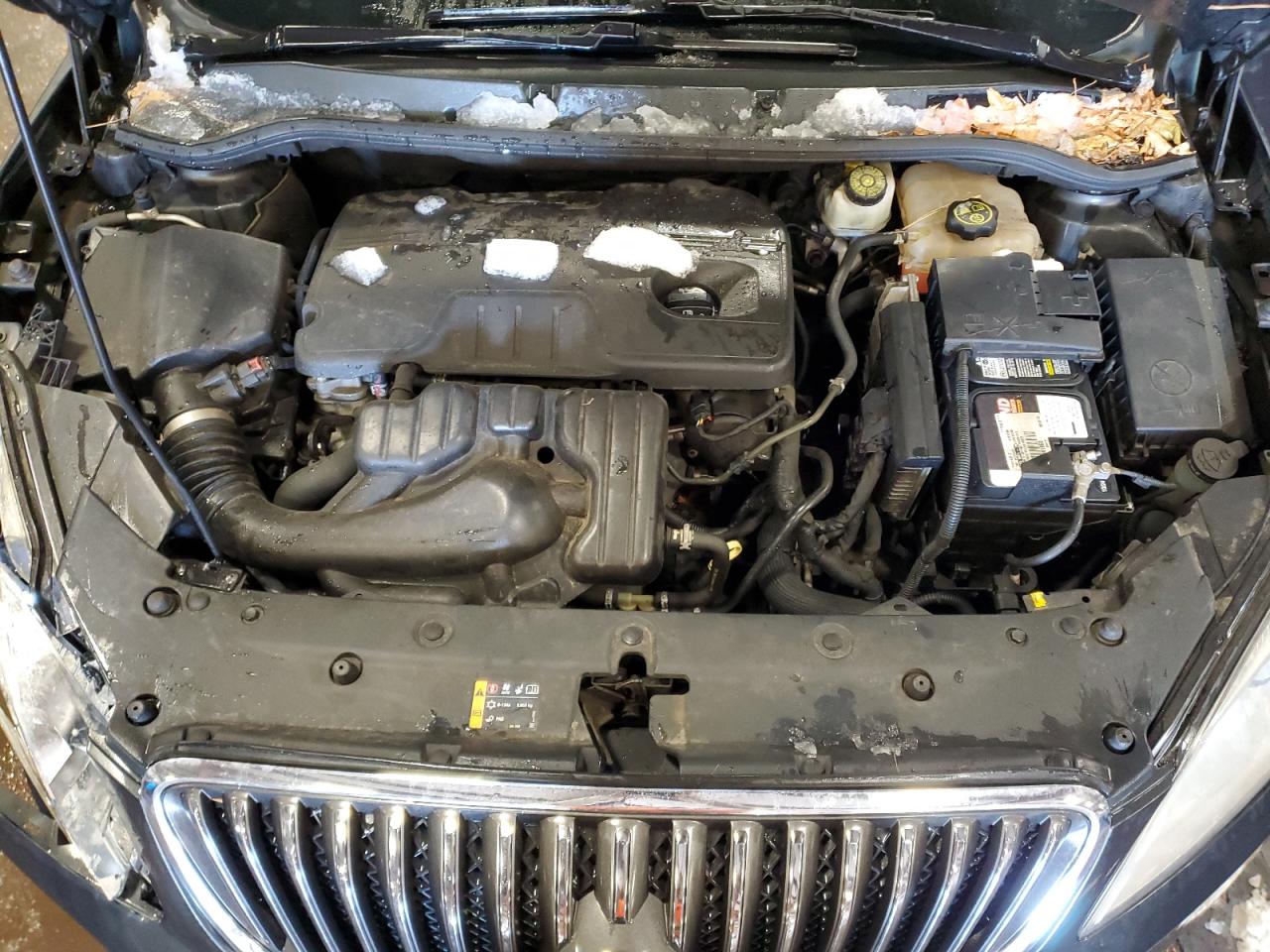 2014 Buick Verano VIN 1G4PR5SK0E4214708 Copart auction photo, front end / side damage thumbnail 11