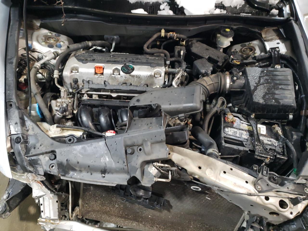 2009 Honda Accord VIN 1HGCP263X9A178402 Copart auction photo, front end / side damage thumbnail 12