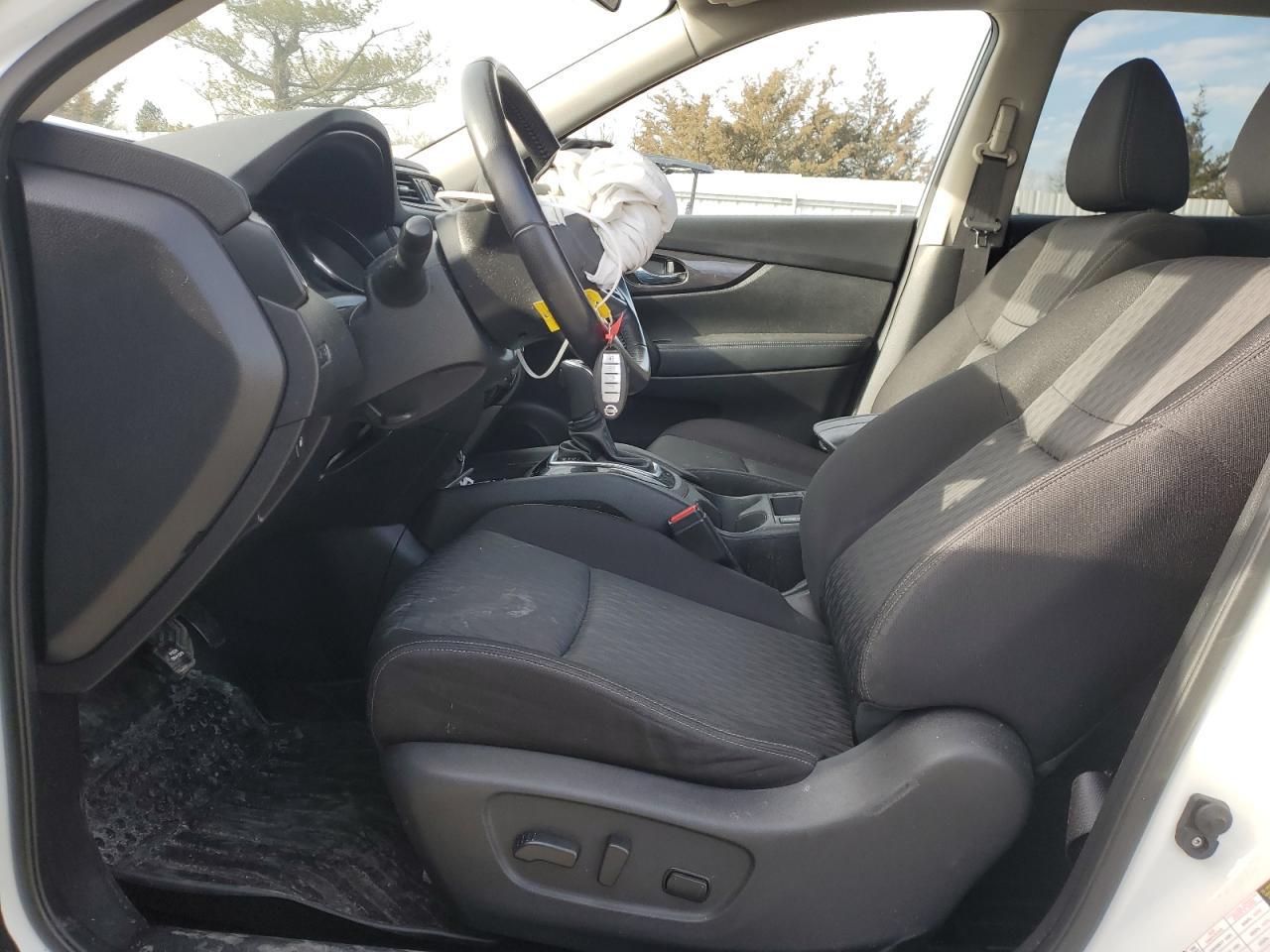 2018 Nissan Rogue VIN JN8AT2MV4JW348173 Copart auction photo, front end / side damage thumbnail 7