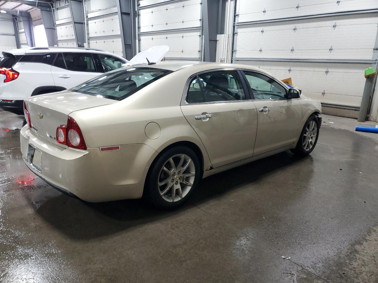 2010 Chevrolet Malibu VIN 1G1ZE5E00AF131614 Copart auction photo, front end / rear end damage thumbnail 3