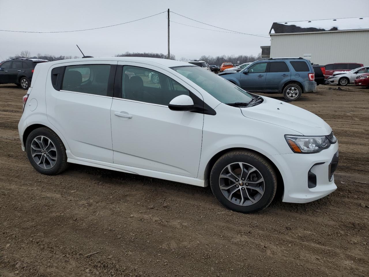 2017 Chevrolet Sonic VIN 1G1JD6SH4H4114286 Copart auction photo, mechanical damage thumbnail 4
