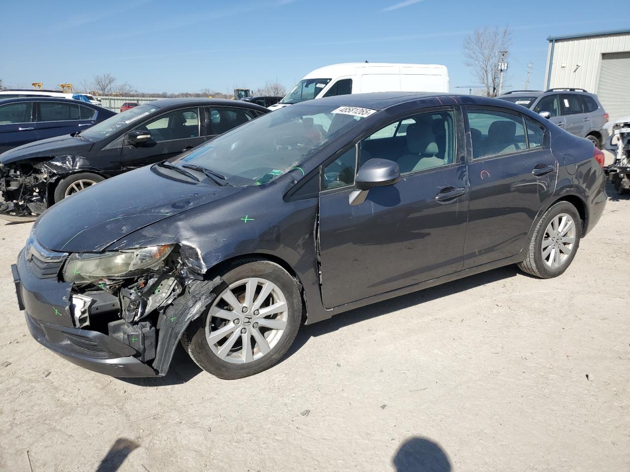 2012 Honda Civic VIN 2HGFB2F88CH312730
