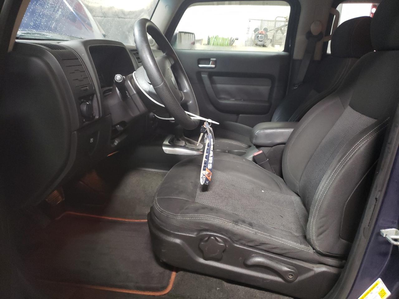 2007 Hummer H3 VIN 5GTDN13E278117552 Copart auction photo, rear end damage thumbnail 7