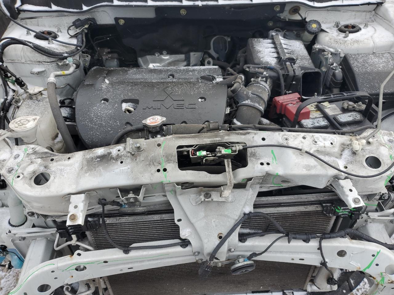 2019 Mitsubishi Outlander VIN JA4AP4AUXKU026250 Copart auction photo, front end damage thumbnail 12