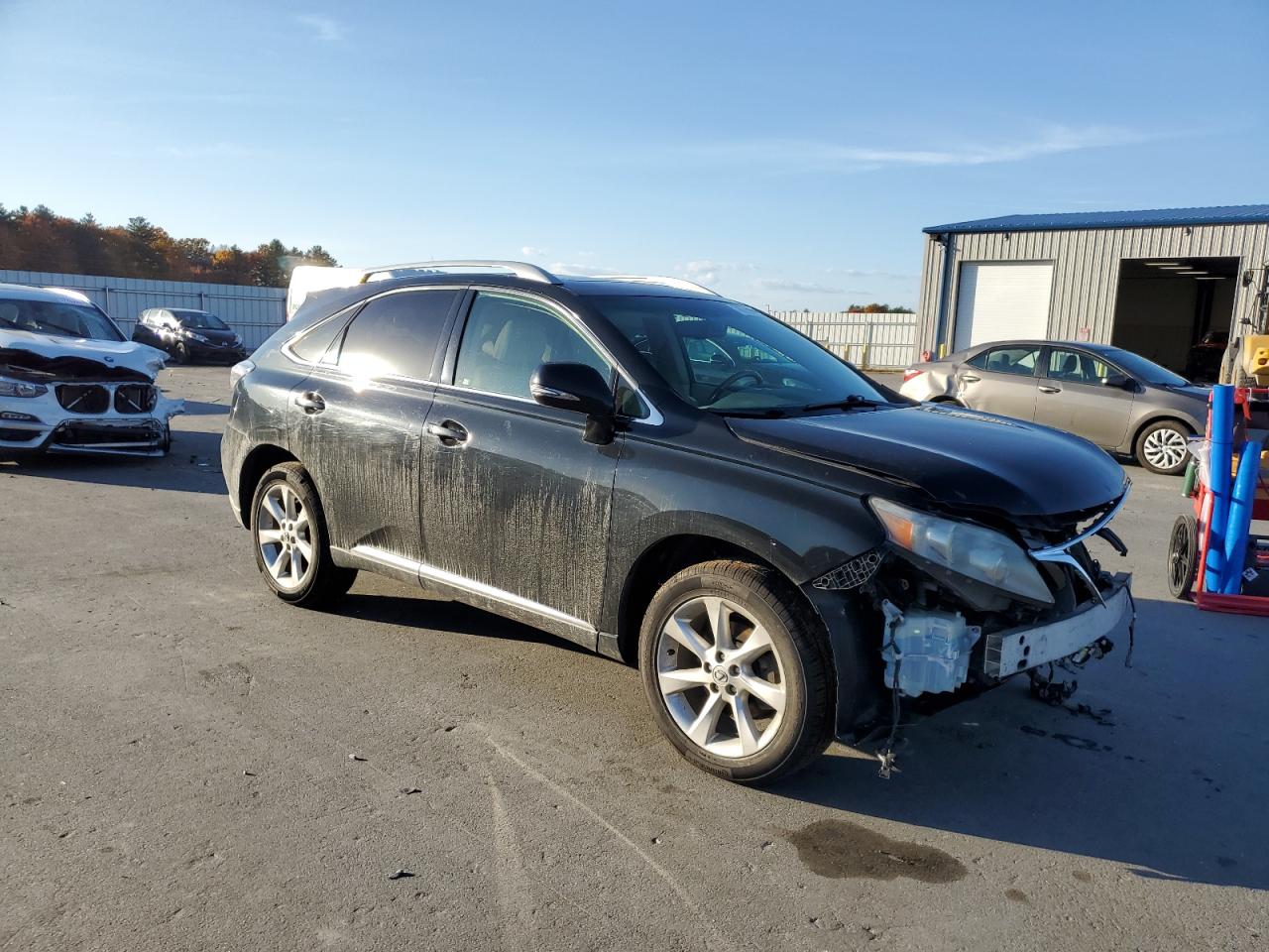 2010 Lexus RX VIN 2T2BK1BA2AC041764 Copart auction photo, front end damage thumbnail 4