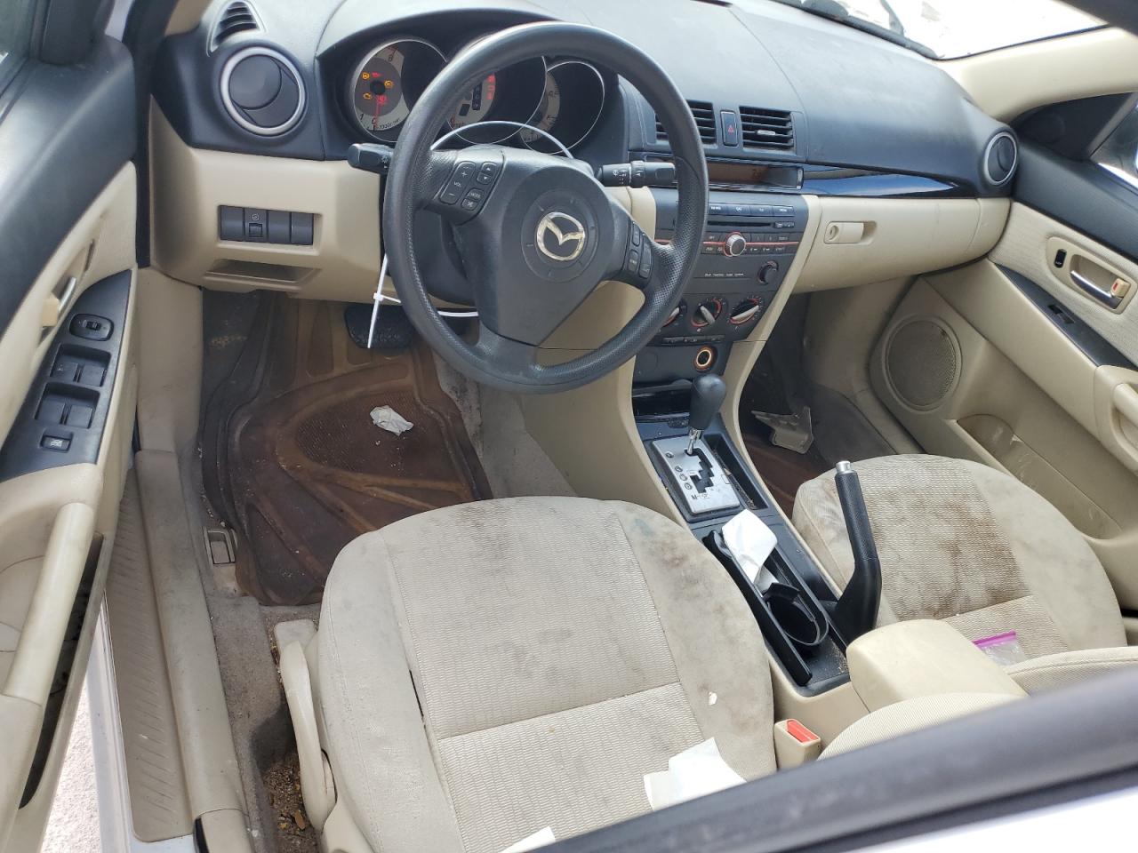 2008 Mazda 3 VIN JM1BK32F081782649 Copart auction photo, front end damage thumbnail 8