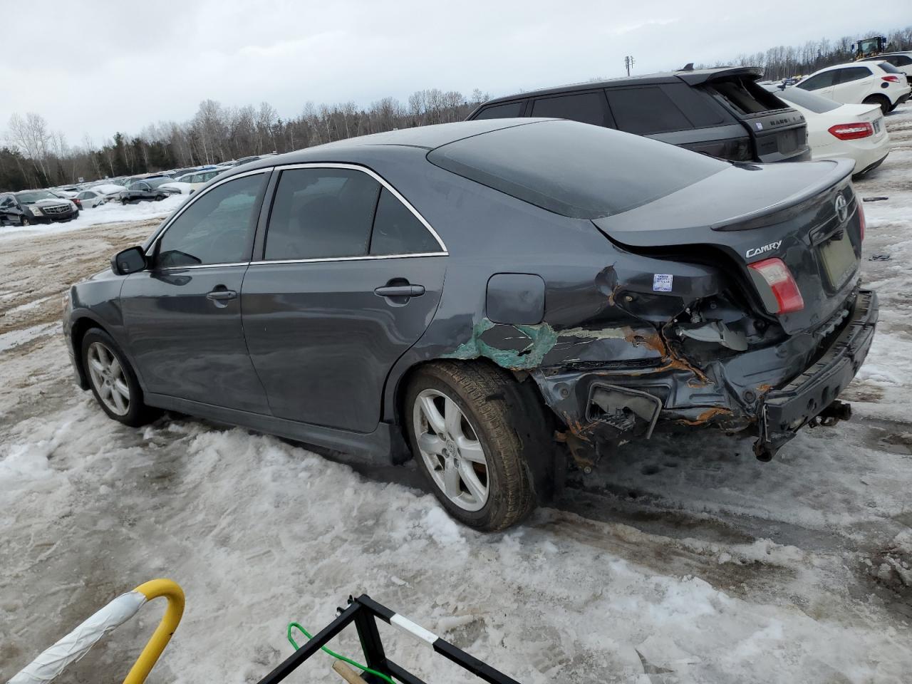 2007 Toyota Camry VIN 4T1BE46K57U568379 Copart auction photo, rear end / side damage thumbnail 2