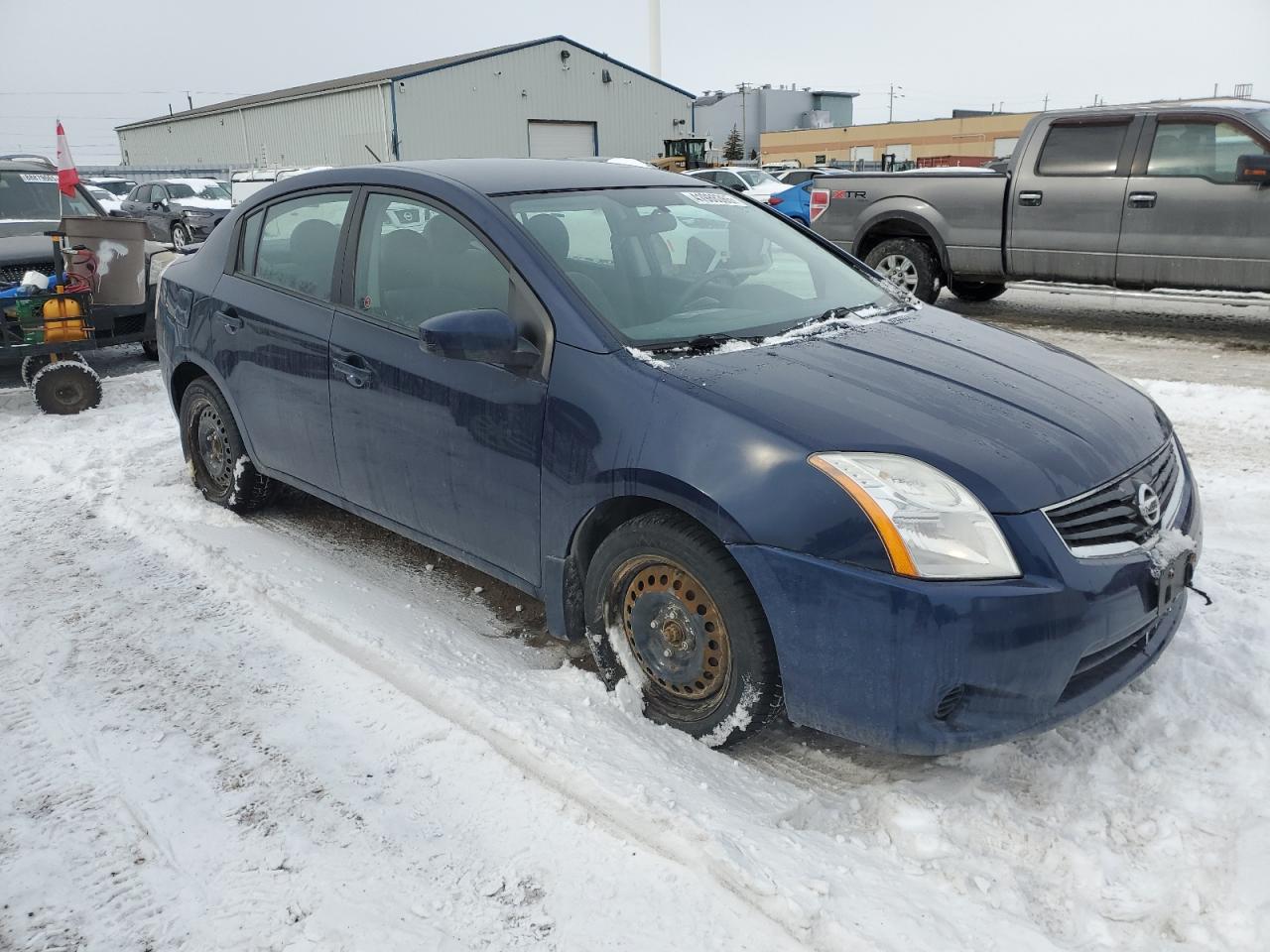 2012 Nissan Sentra VIN 3N1AB6AP7CL751331 Copart auction photo, rear end / front end damage thumbnail 4