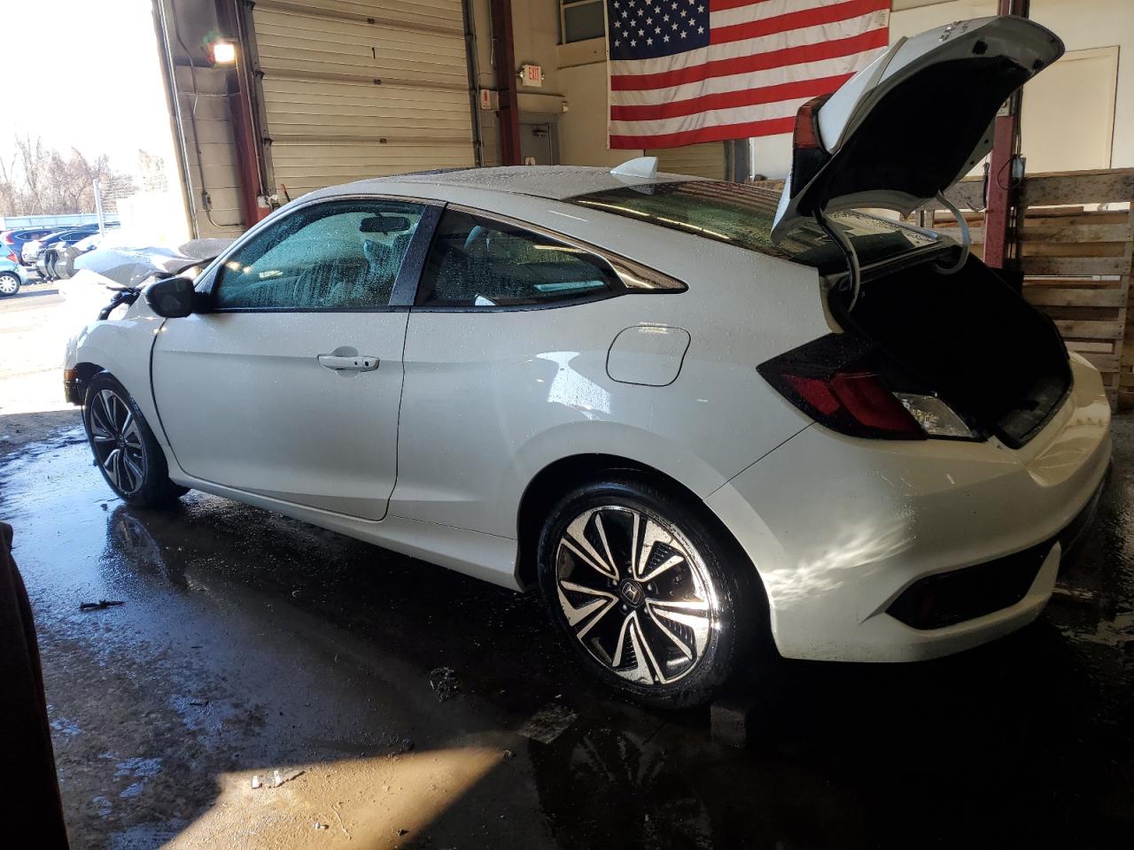 2016 Honda Civic VIN 2HGFC3B36GH356762 Copart auction photo, front end damage thumbnail 2