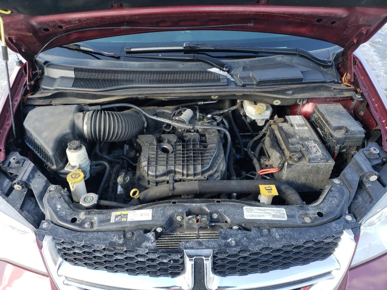 2018 Dodge Caravan VIN 2C4RDGCG9JR178770 Copart auction photo, rear end damage thumbnail 12