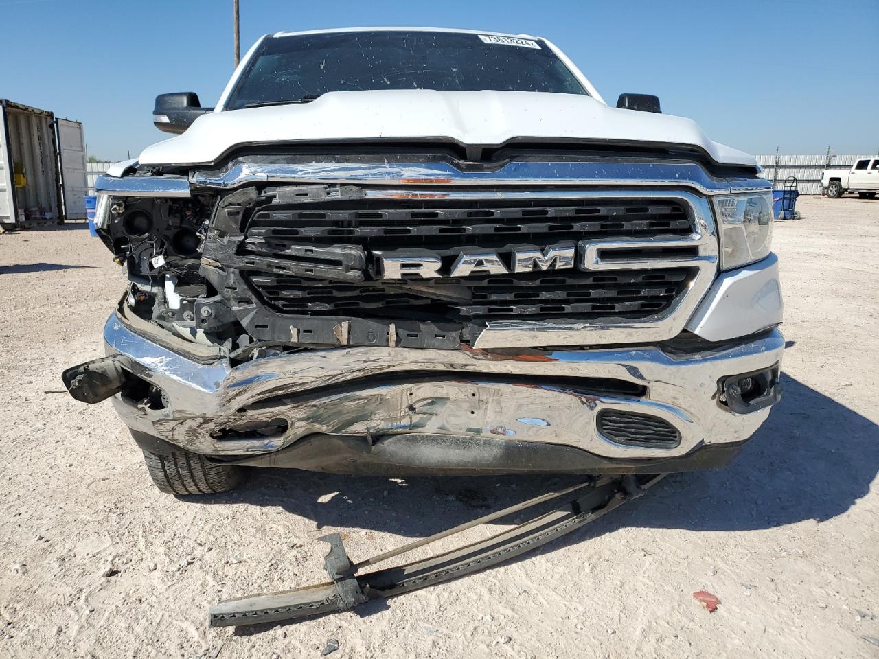 2022 RAM 1500 VIN 1C6RRFBG1NN279597 Copart auction photo, front end / undercarriage damage thumbnail 5