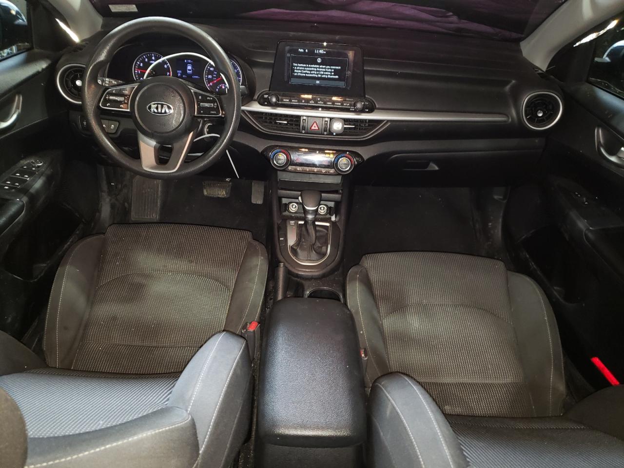 2019 KIA Forte VIN 3KPF24AD8KE106851 Copart auction photo, front end / side damage thumbnail 8