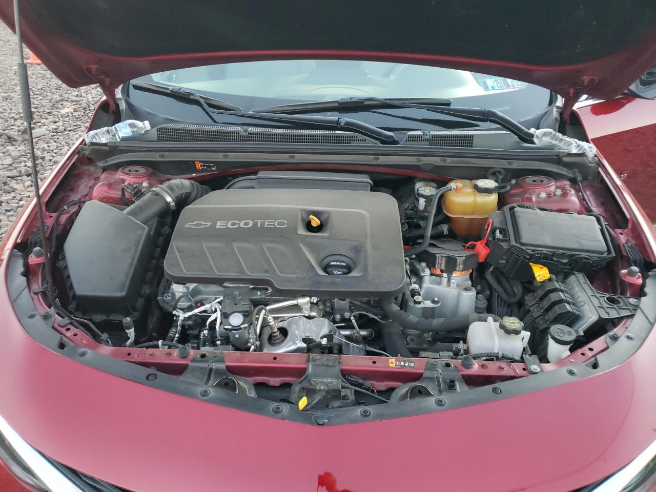2019 Chevrolet Malibu VIN 1G1ZF5SU8KF217307 Copart auction photo, rear end / side damage thumbnail 12