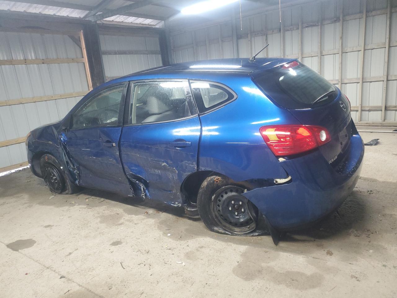 2008 Nissan Rogue VIN JN8AS58V98W138158 Copart auction photo, all over / undercarriage damage thumbnail 2