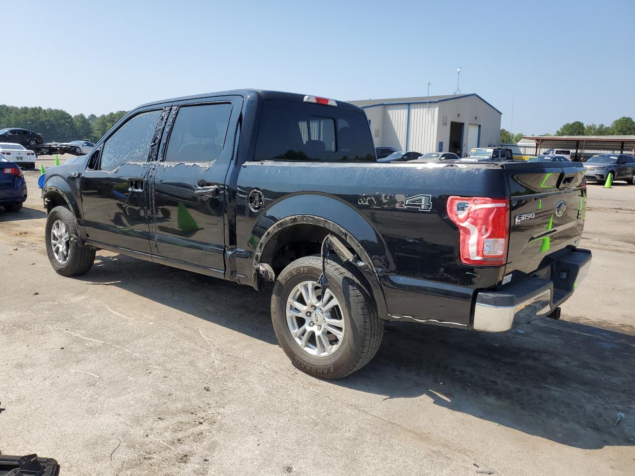 2016 Ford F-150 VIN 1FTEW1EF8GFB30462 Copart auction photo, burn damage thumbnail 2