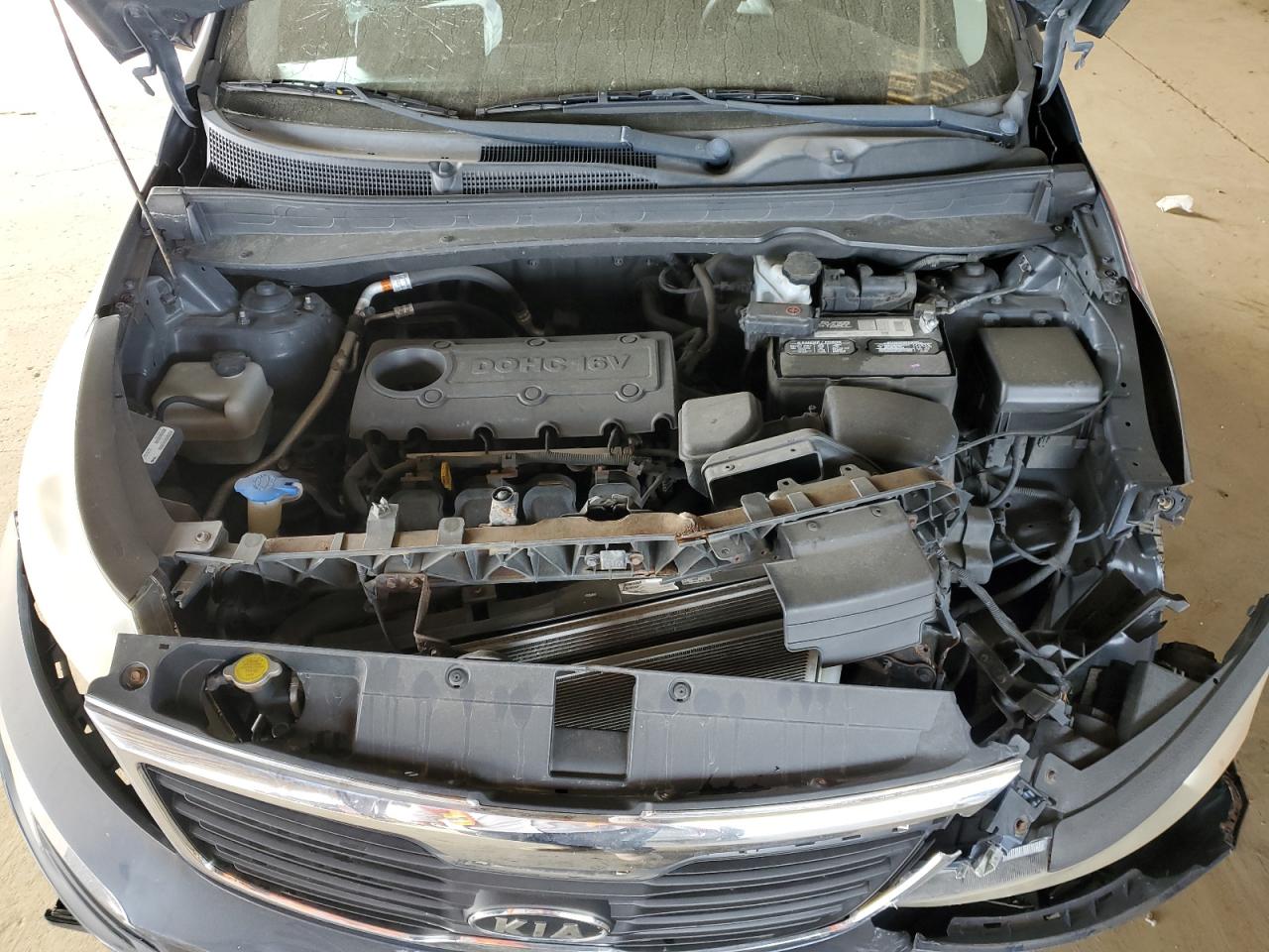 2012 KIA Sportage VIN KNDPC3A27C7222070 Copart auction photo, rear end / front end damage thumbnail 12