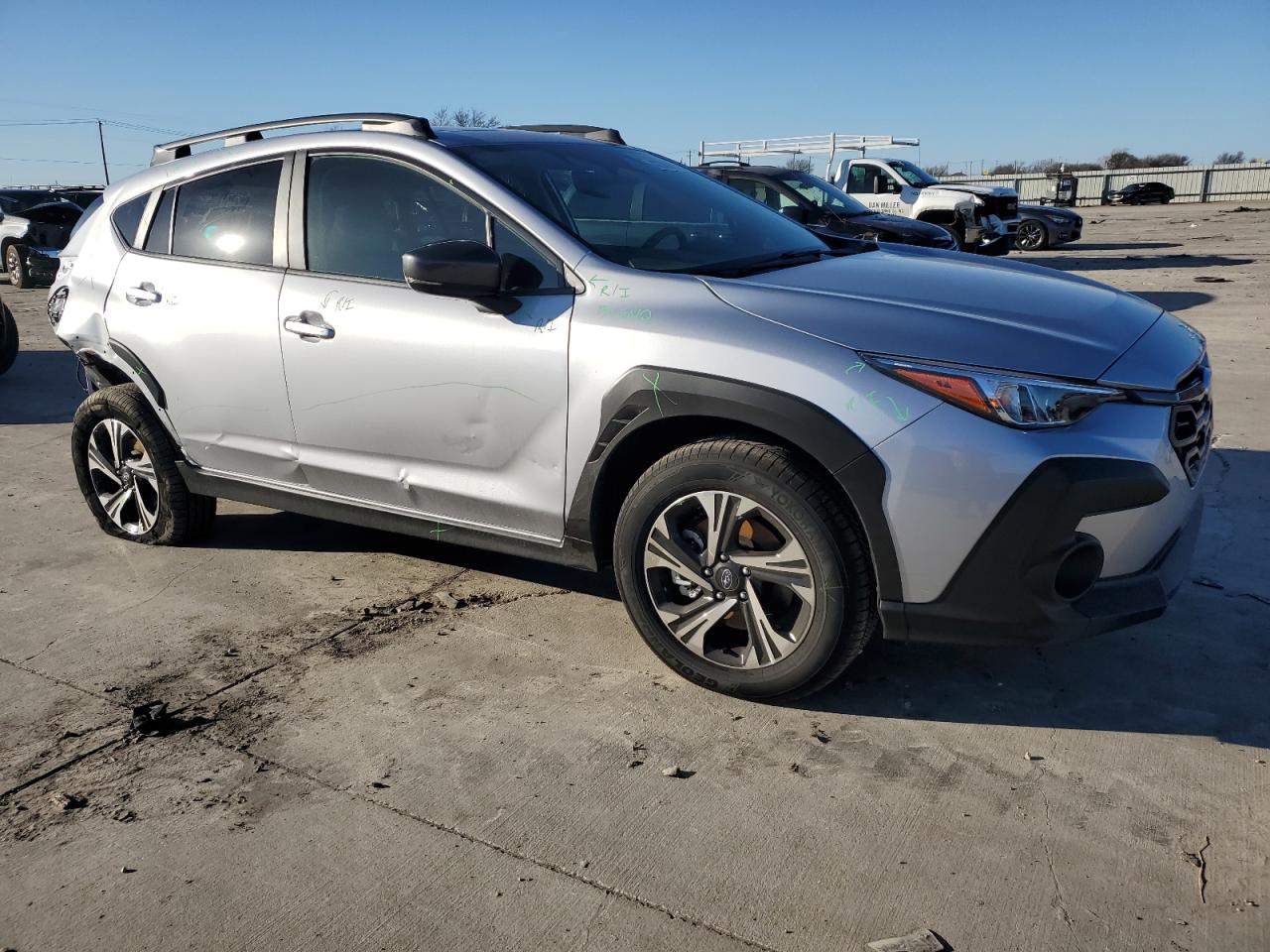 2024 Subaru XV VIN JF2GUADC9RH896344 Copart auction photo, rear end / side damage thumbnail 4