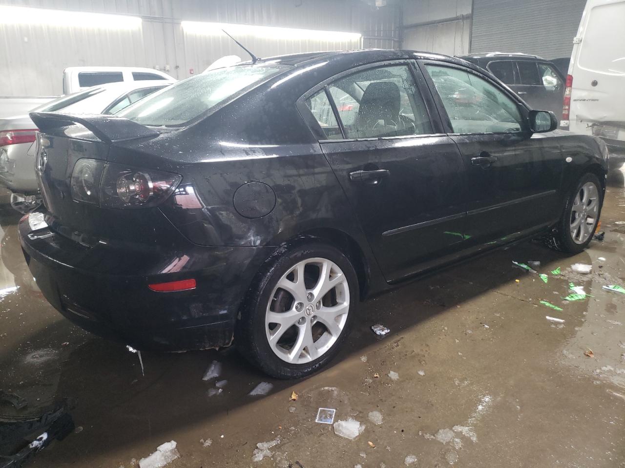 2008 Mazda 3 VIN JM1BK32F881161790 Copart auction photo, front end damage thumbnail 3