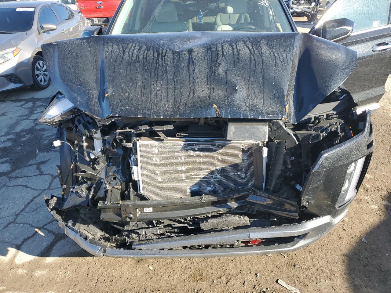 2024 Hyundai Palisade VIN KM8R24GE7RU779635 Copart auction photo, front end damage thumbnail 12