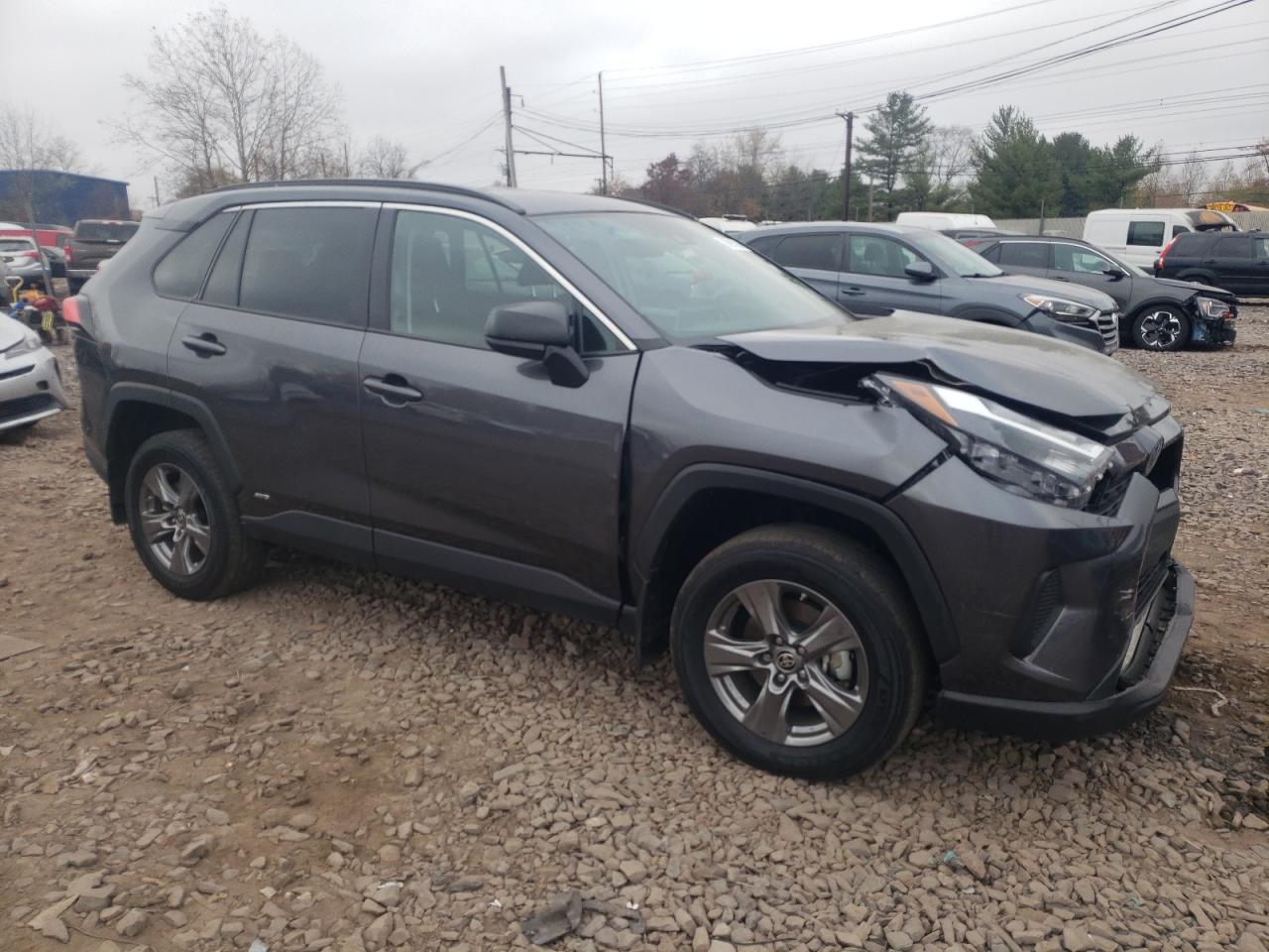 2024 Toyota RAV 4 VIN 4T3LWRFVXRU130508 Copart auction photo, front end / side damage thumbnail 4