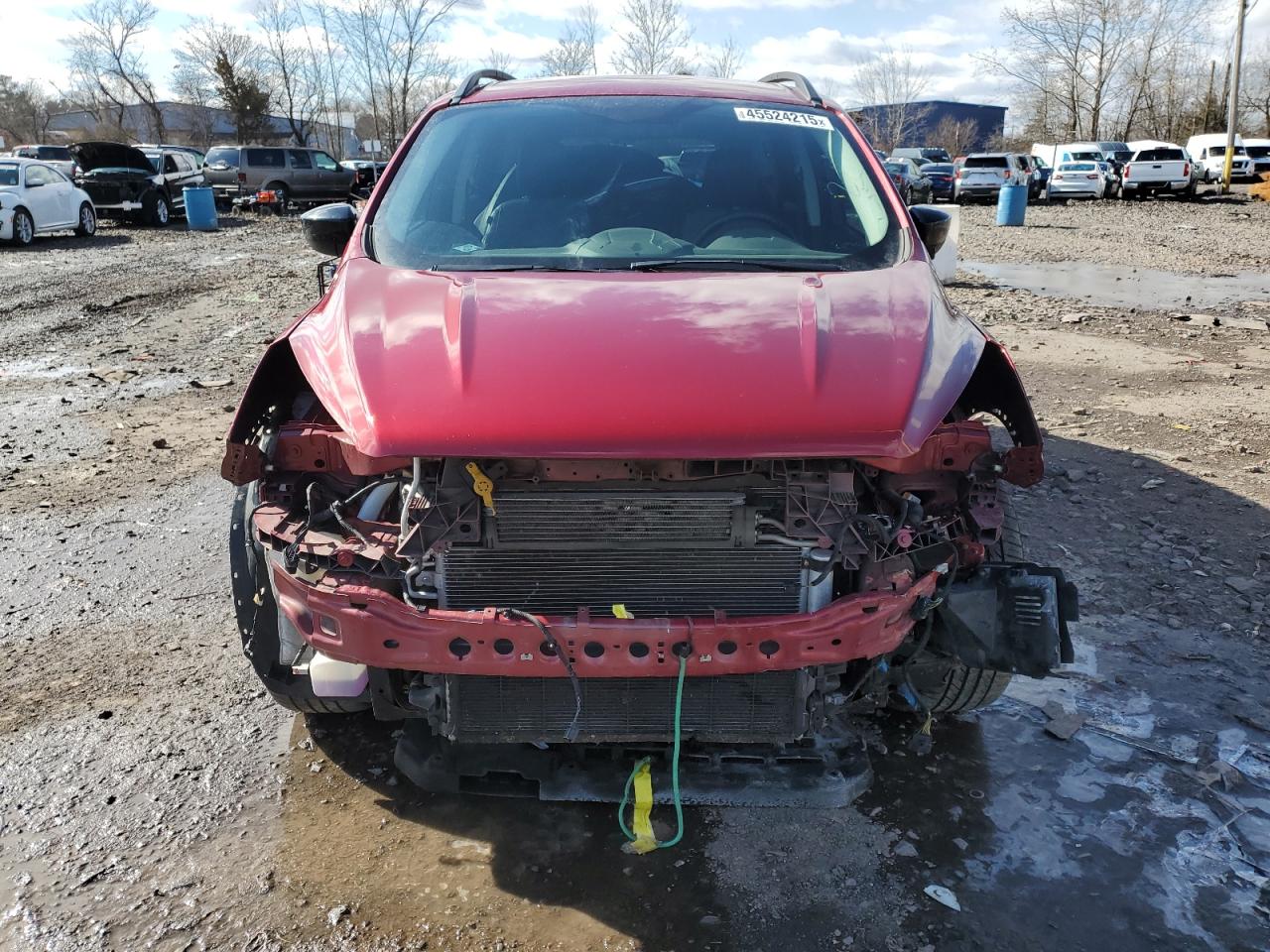 2018 Ford Escape VIN 1FMCU9GD5JUD46453 Copart auction photo, front end / side damage thumbnail 5