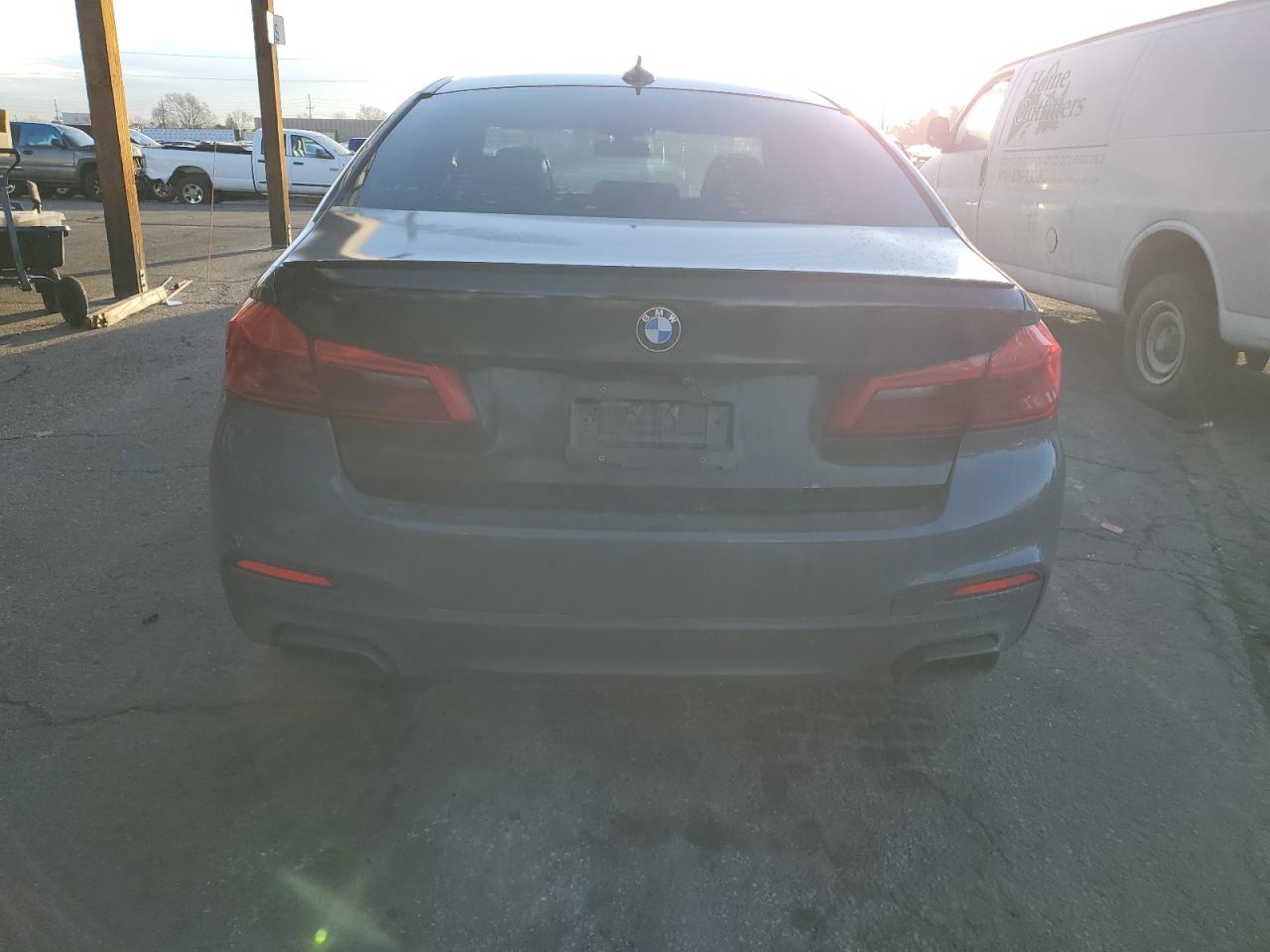 2019 BMW M5 VIN WBAJB9C55KB288709 Copart auction photo, undercarriage damage thumbnail 6