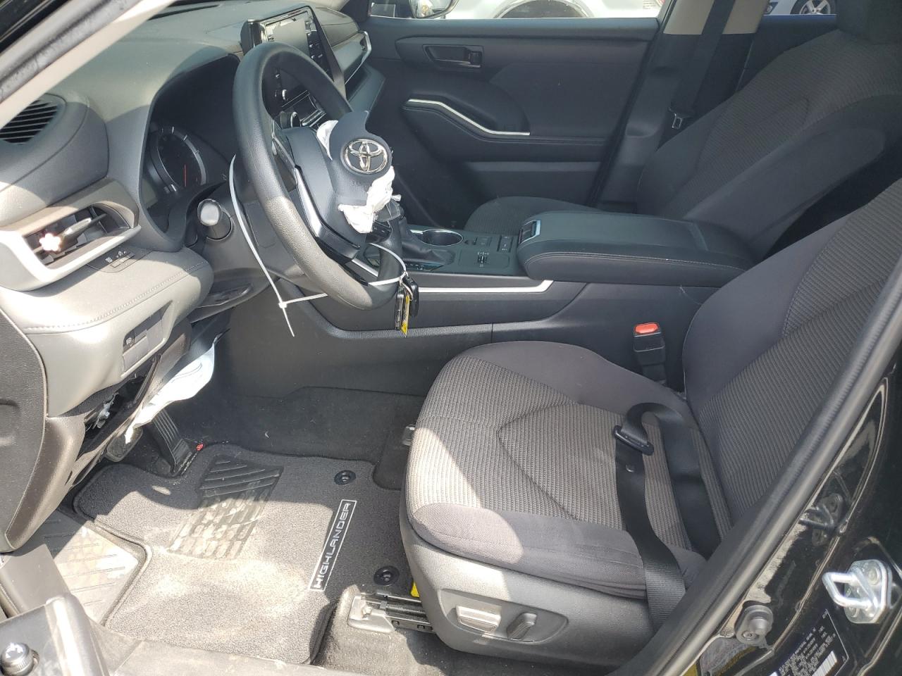 2020 Toyota Highlander VIN 5TDCZRAH8LS503871 Copart auction photo, front end damage thumbnail 7
