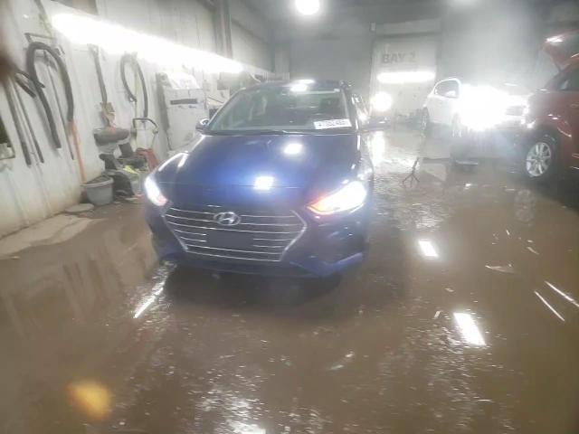 2019 Hyundai Accent VIN 3KPC24A31KE042243 Copart auction photo, rear end damage thumbnail 13