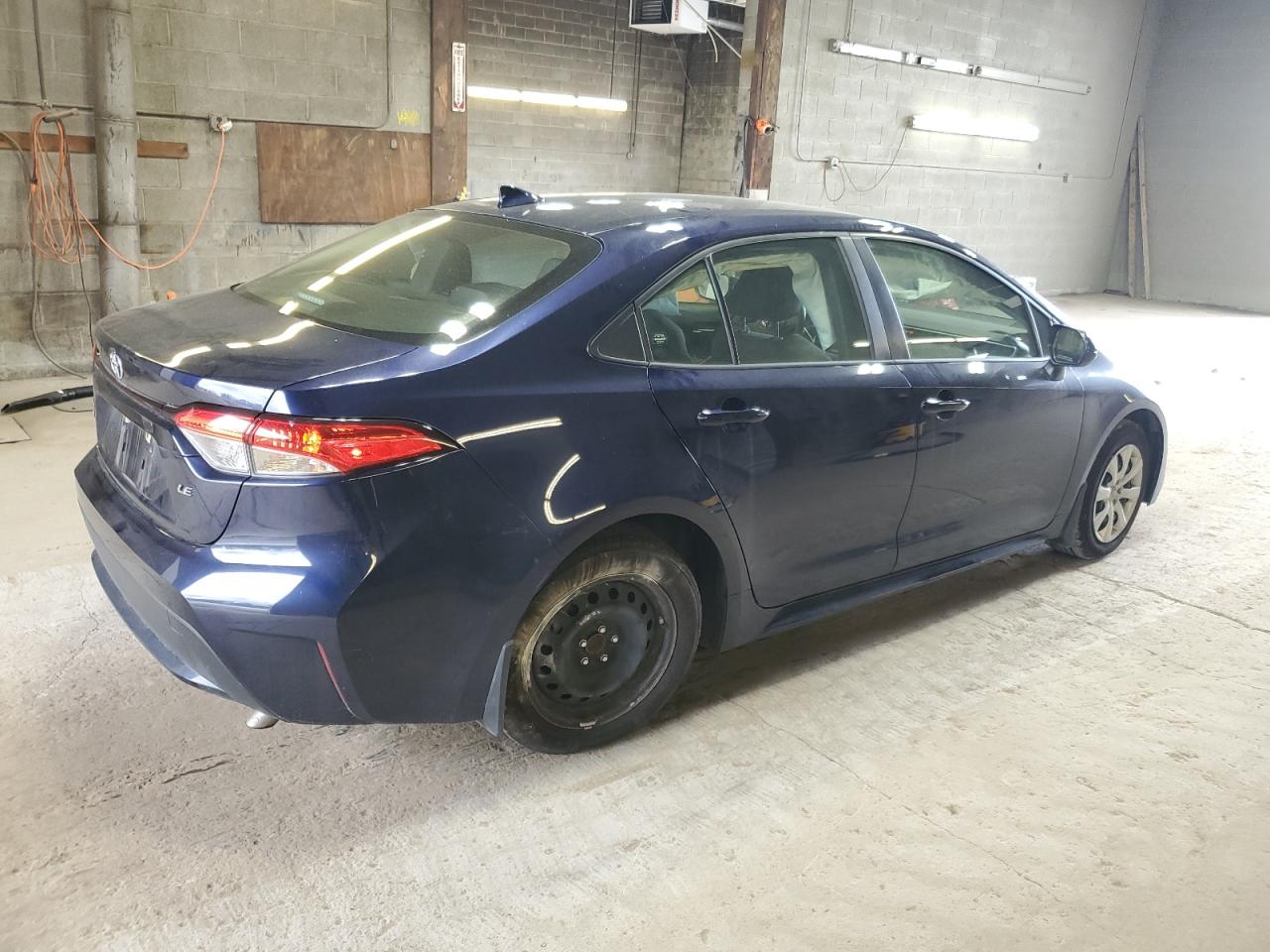 2021 Toyota Corolla VIN JTDEPMAE2MJ162389 Copart auction photo, side damage thumbnail 3