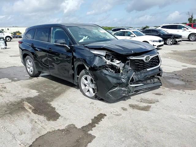2021 Toyota Highlander VIN 5TDCZRAHXMS537778 Copart auction photo, front end / side damage thumbnail 15