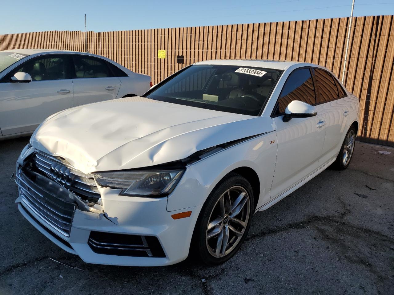 2017 Audi A4 VIN WAUKMAF40HN043715