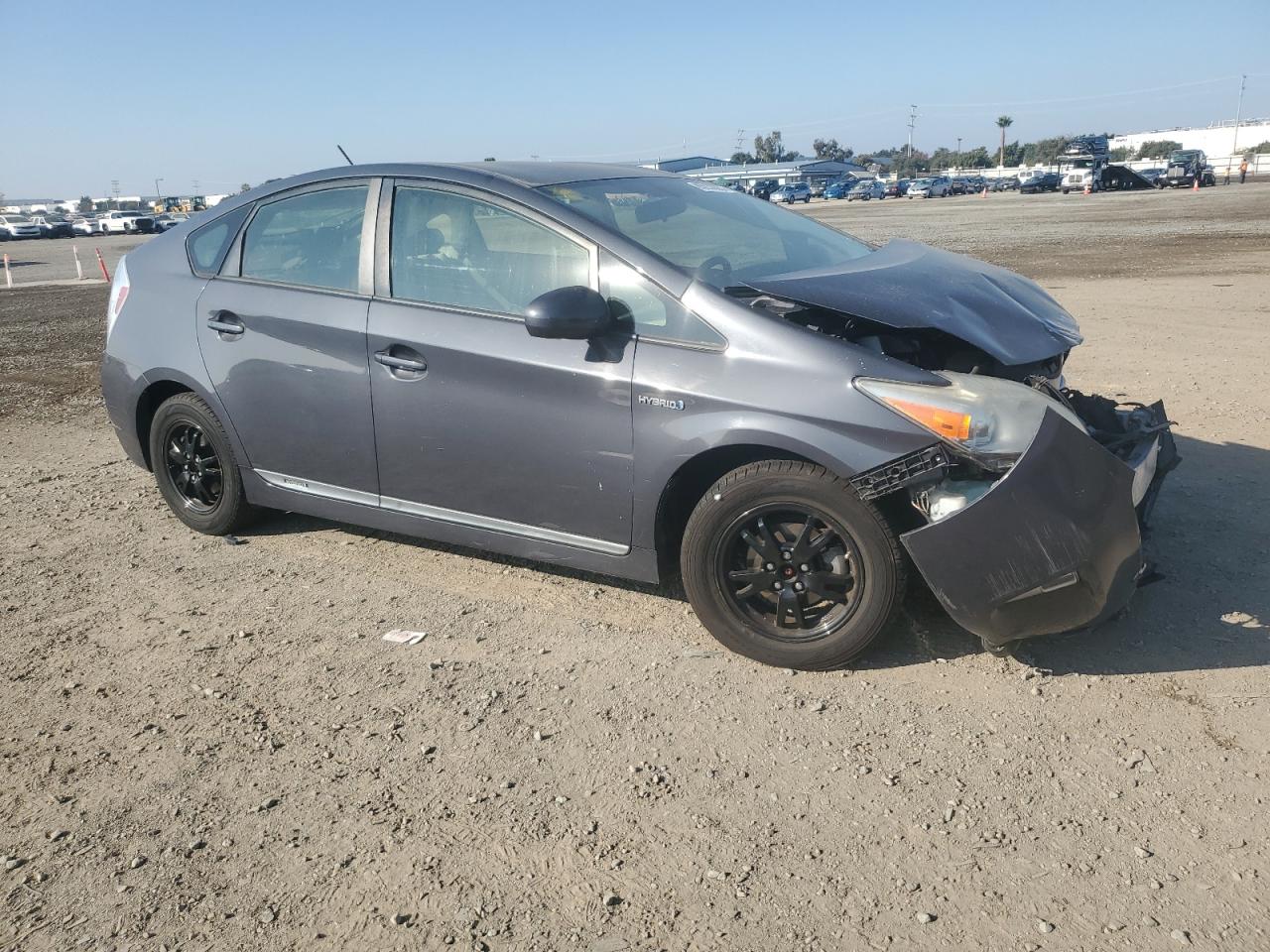 2012 Toyota Prius VIN JTDKN3DU8C1524603 Copart auction photo, all over damage thumbnail 4