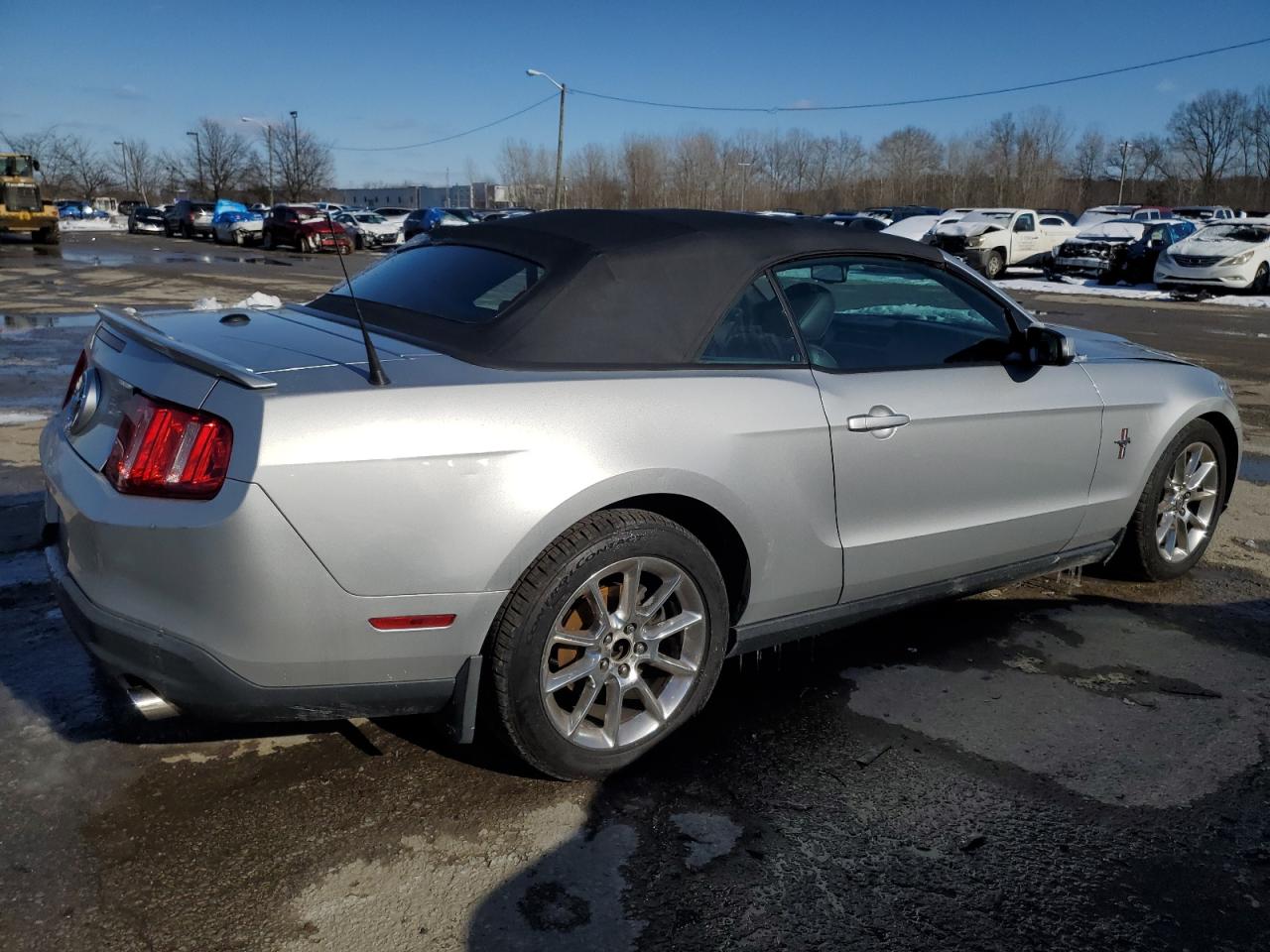 2010 Ford Mustang VIN 1ZVBP8EN5A5180939 Copart auction photo, front end damage thumbnail 3