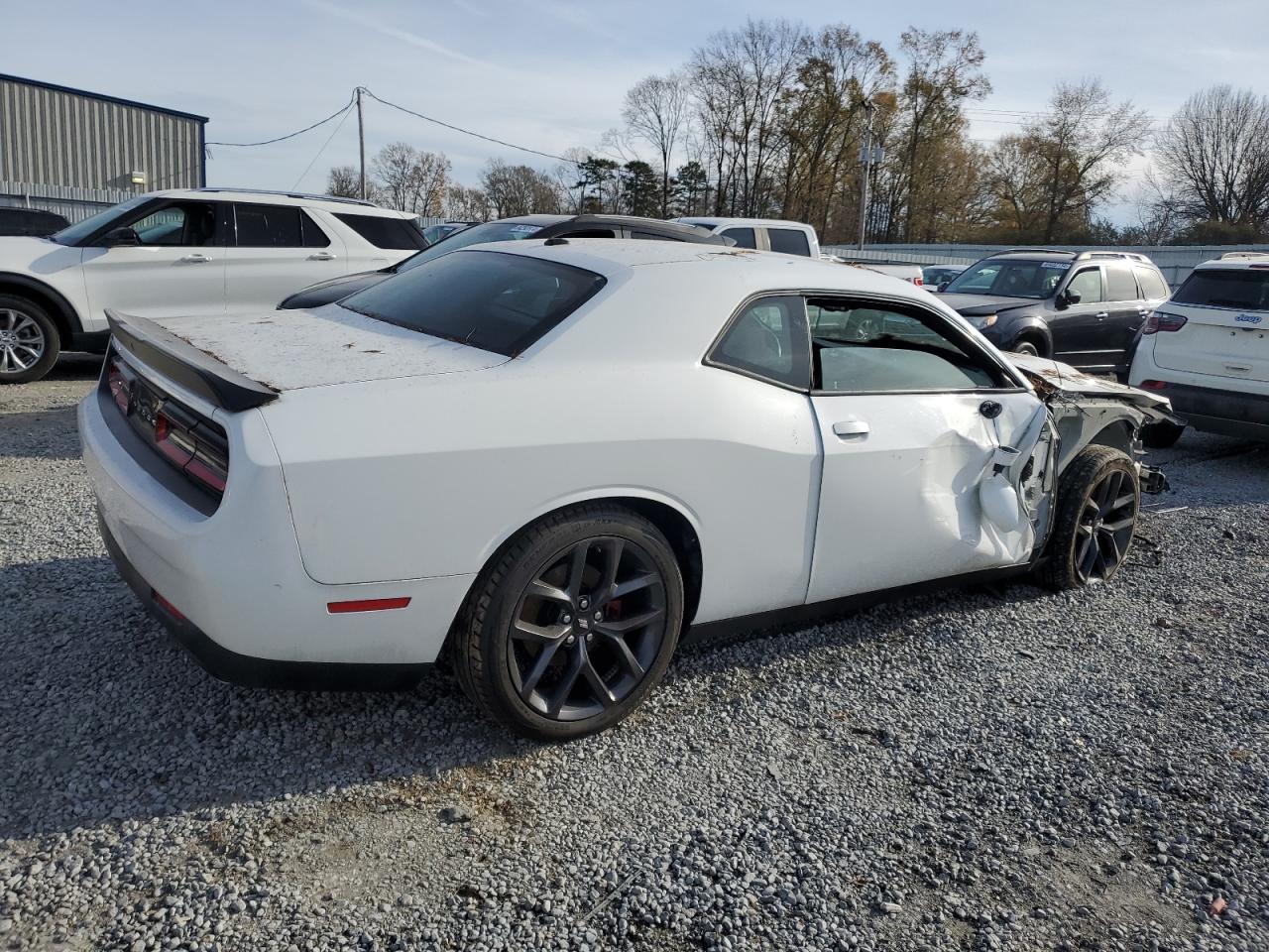 2019 Dodge Challenger VIN 2C3CDZBT3KH512092 Copart auction photo, front end / side damage thumbnail 3
