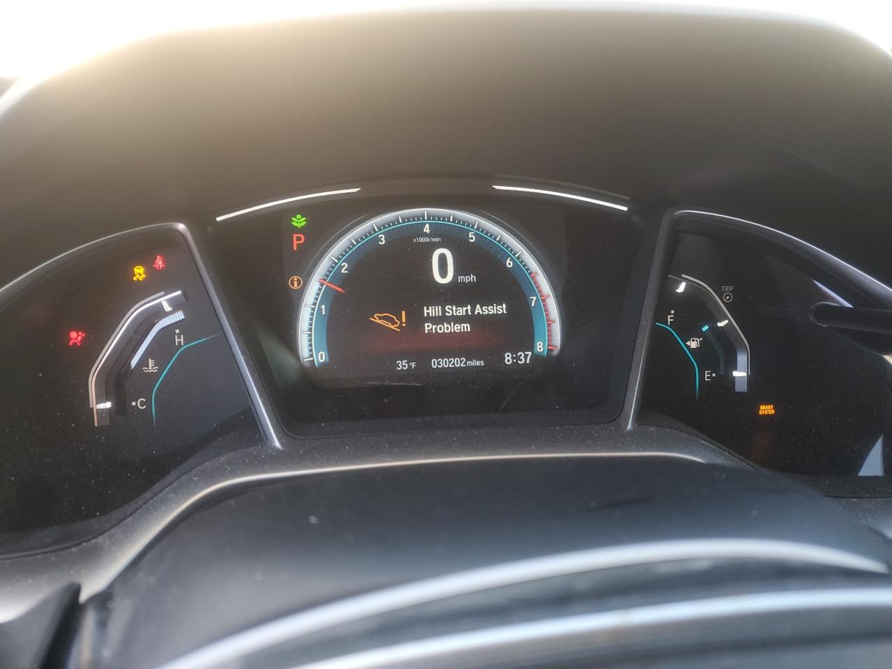 2018 Honda Civic VIN JHMFC1F32JX029824 Copart auction photo, side damage thumbnail 9
