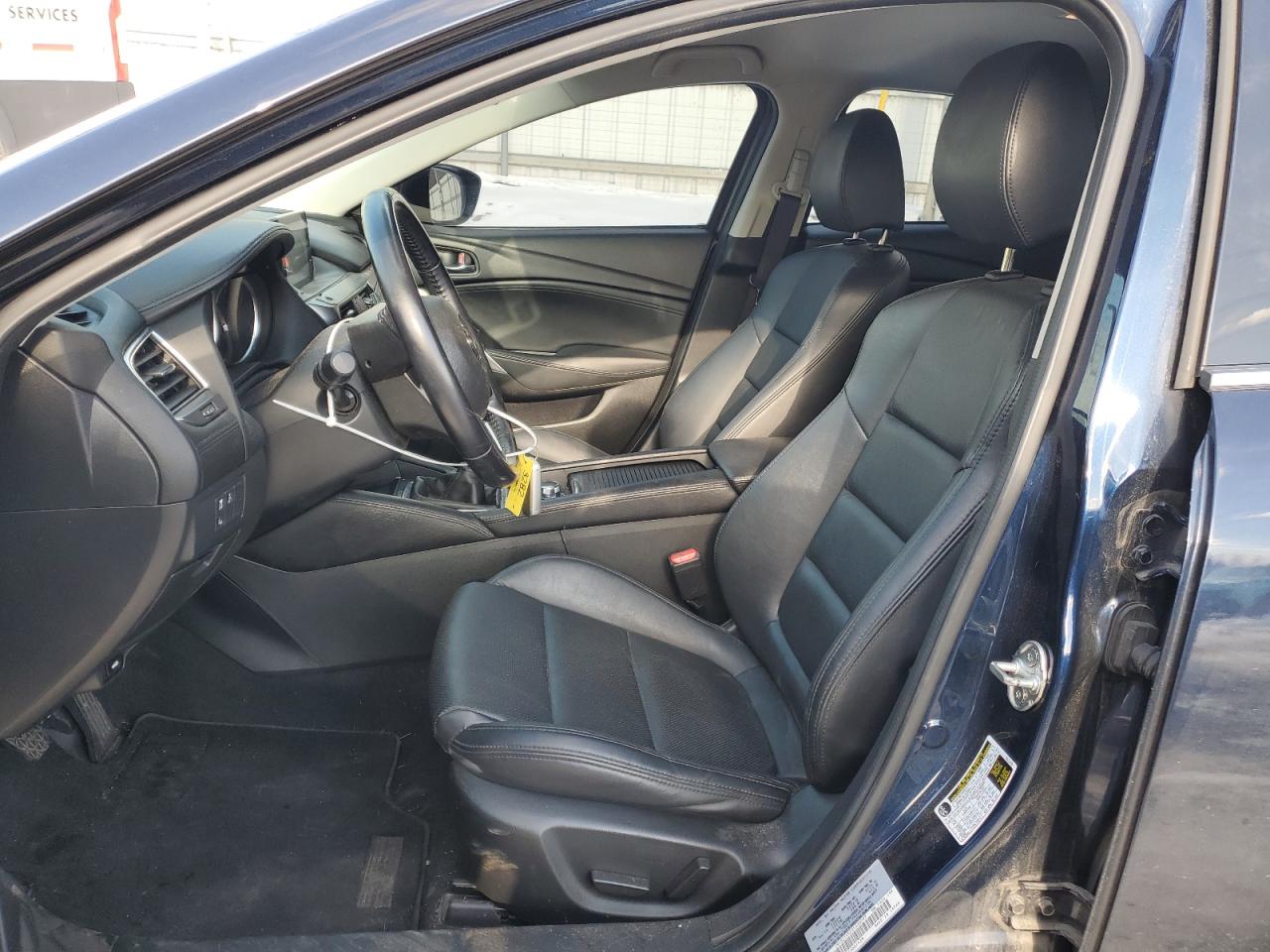 2016 Mazda 6 VIN JM1GJ1V52G1480097 Copart auction photo, front end damage thumbnail 7