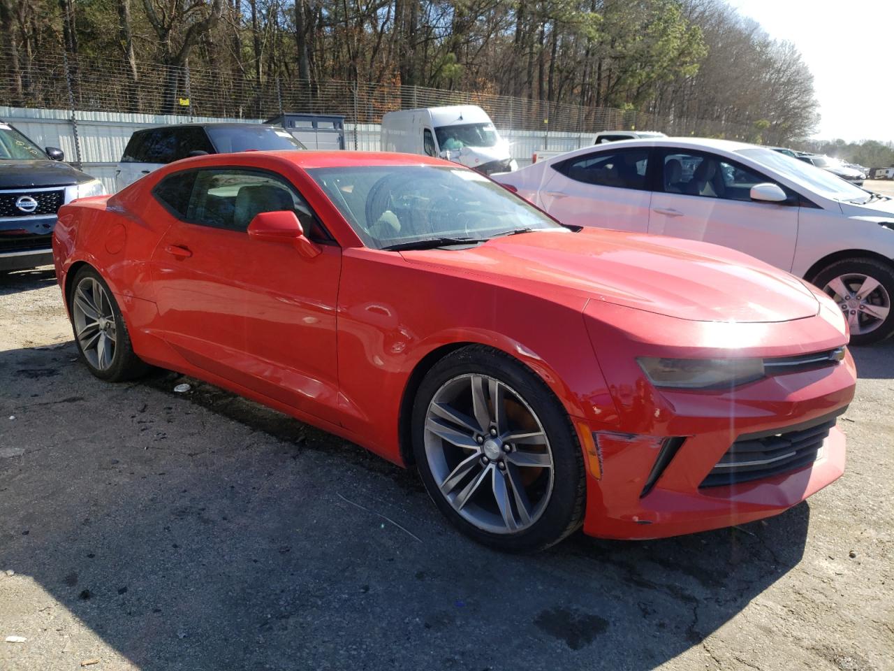 2018 Chevrolet Camaro VIN 1G1FB1RS8J0146557 Copart auction photo, side damage thumbnail 4