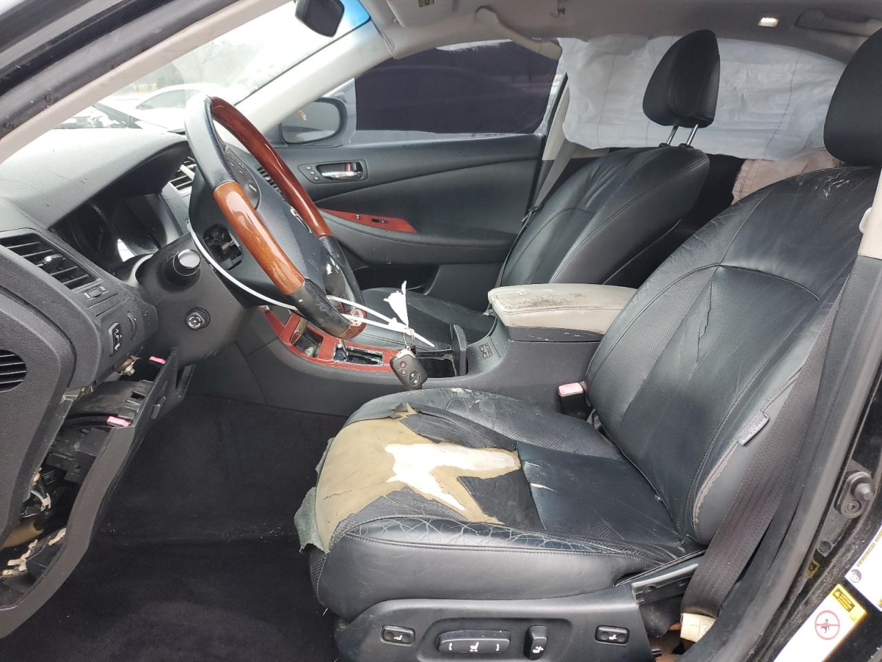 2009 Lexus ES VIN JTHBJ46G392336808 Copart auction photo, rear end / front end damage thumbnail 7