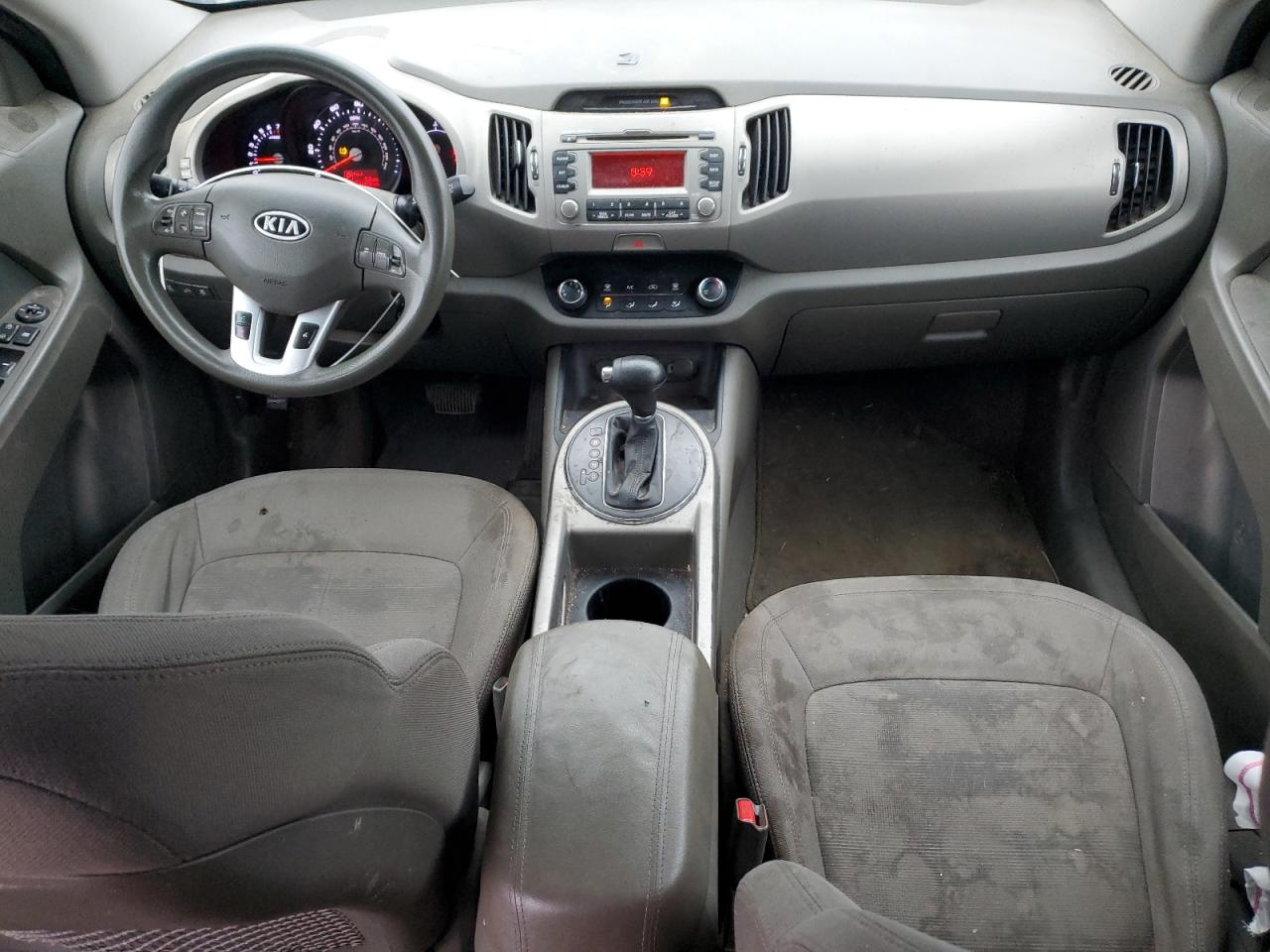 2011 KIA Sportage VIN KNDPBCA20B7038249 Copart auction photo, front end / side damage thumbnail 8